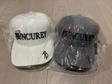 BUNCUREY 뱅크레이 골프 캡 2종 세트