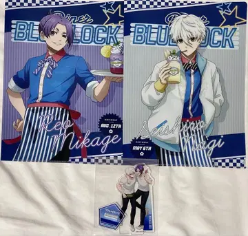 블루 록 미카게 레오 나기 세이시로 아크릴 스탠드 클리어 파일