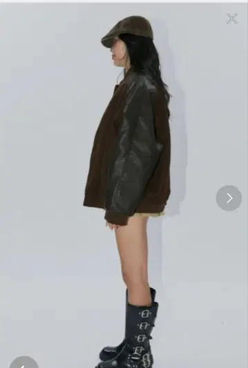 빈티지 라이크 BIG 멜톤 바시티 자켓 BRN 브라운