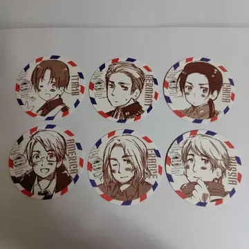 헤타리아 코스터 6장 세트