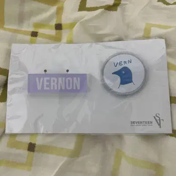 SEVENTEEN 버논 2020 재팬 도쿄돔 투어 SVT 배지 세트