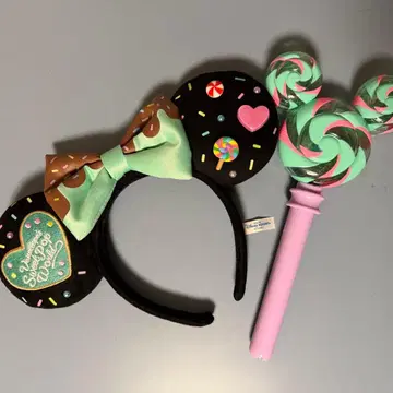 바넬로피 파르팔루자 머리띠 & 스위트팝핑 지팡이