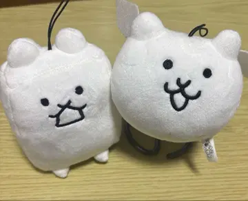 냥코 대전쟁 봉제 인형 2체