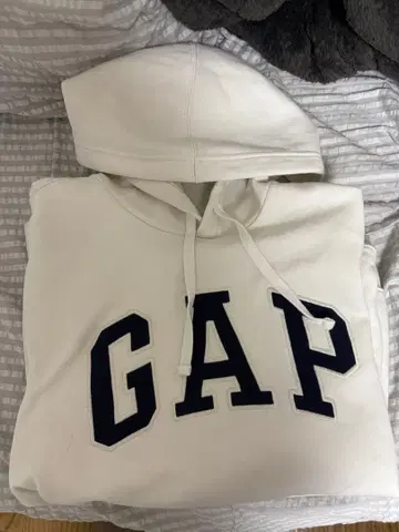 GAP 화이트 후드티 XS 2025 모델