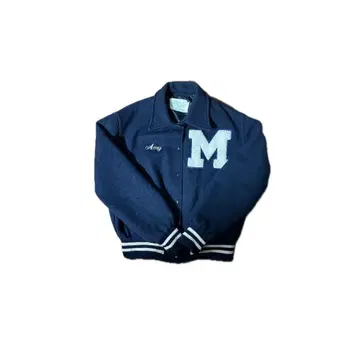 Zide's 바시티 자켓 네이비 빈티지 70s 44