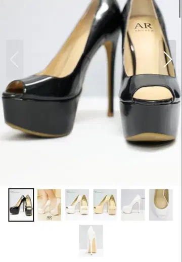 ANGEL R 14cm 힐 오픈토 하이힐