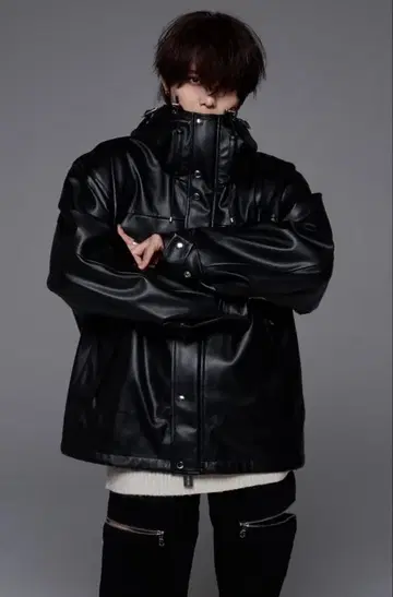 ADRER synthetic leather mountain parker