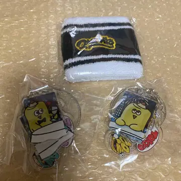 마카로니 연필 마카피 군 키링 러버 밴드