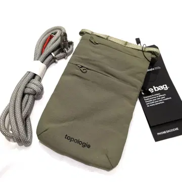 topologie 토폴로지 스마트폰 숄더백 폰 새시 그린