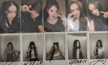 meovv 상하이 사인회 당첨자 한정판 트레이딩 카드 10장 세트