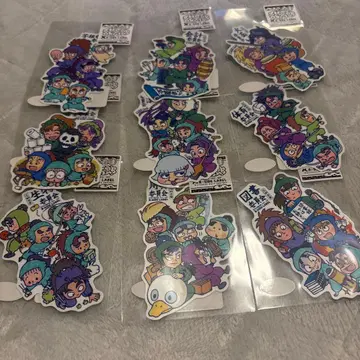 닌타마 란타로 B-SIDE LABEL 스티커