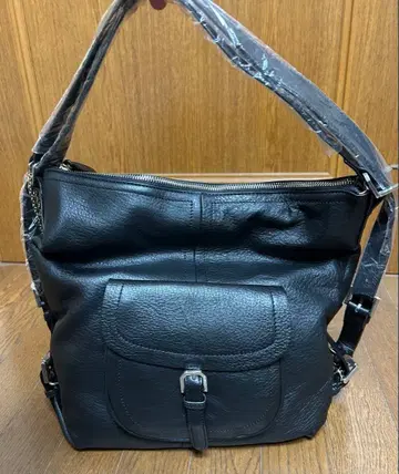 les sacs adam 가죽 블랙 백팩 숄더백 3way 백