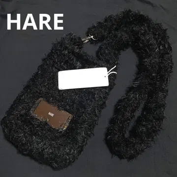 [ HARE ] 샤기 니트 미니 BAG