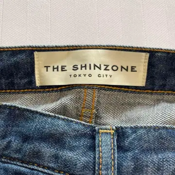 컷오프 데님 더 신존 THE SHINZONE 사이즈 34 면 100%