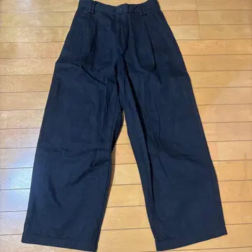 ZARA 블랙 와이드 팬츠 플리츠