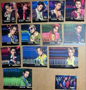 로손 LAWSON 스피드 복권 THE RAMPAGE 68장 세트