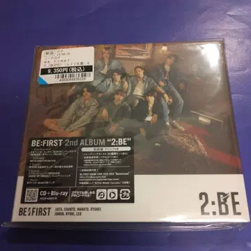 2:BE BE:FIRST 미개봉 새상품 CD + BD 초회한정판 디지팩