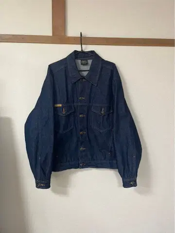 PRSN BLU 데님 자켓 인디고 블루