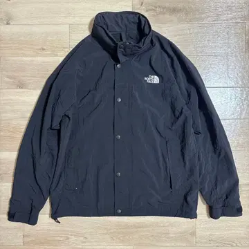 The NORTH FACE 블랙 나일론 하이드레나 윈드 자켓