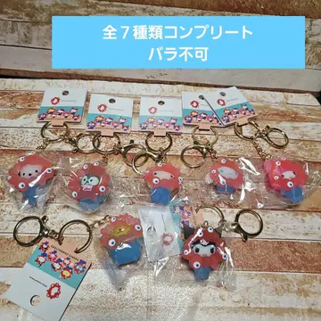 EXPO2025 산리오 미야쿠미야쿠 변신 키링 클리어 전 종류 7개