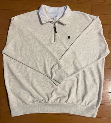 U.S. POLO ASSN. 하프 지퍼 맨투맨 새상품급