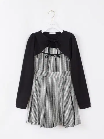 evelyn 플리츠 세트 원피스