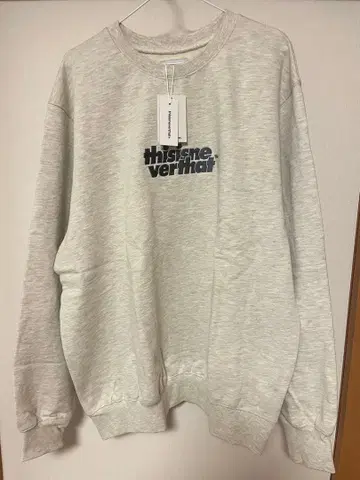 [ 미사용 ] thisisneverthat 그레이 트레이닝복