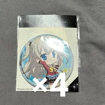 Charlotte 토모리 나오 캔뱃지 4개