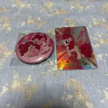 My Little Pony Pinkie Pie 캔뱃지 카드 상하이 해외