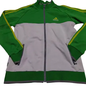 adidas(아디다스), 여성, 저리 겉옷, 그린 x 화이트, 사이즈 M