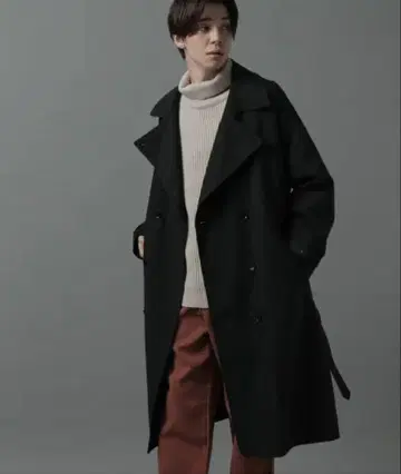 HARE 트윌 트렌치코트