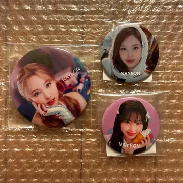 twice 나연 캔뱃지 미개봉 새상품