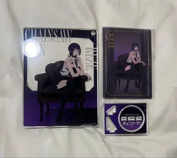 체인소 맨 loft 로프트 플라자 레제 아크릴 스탠드 혜택 클리어 카드