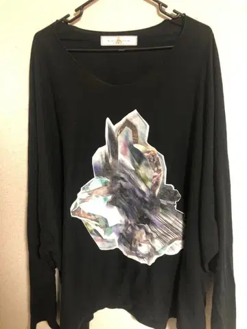 BALMUNG 벌문그 빅 프린트 롱 T셔츠