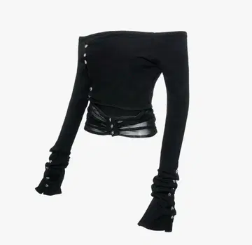 theredthread S button layered knit tops