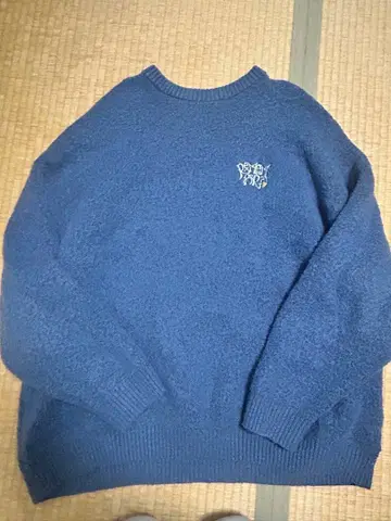 Remember Melt Mohair Knit [Blue]