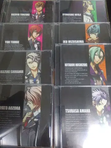 starry sky 키키프리! 점포 특전 CD 8장 세트