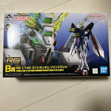 RG 1/144 갓건담 솔리드 클리어 건담 프라모델 1번 복권