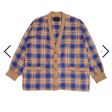 MILK 토르테 체크 가디건