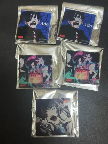 Ado 빅 에코 한정판 레어 아크릴 배지 5종 세트