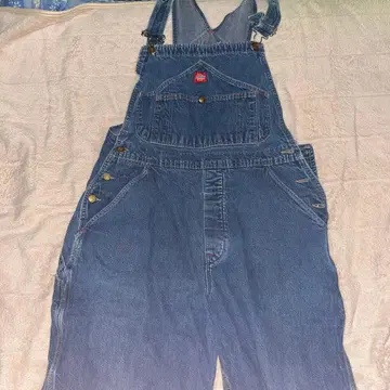 Dickies 데님 오버롤