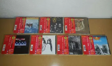 에어로스미스 초기 CD 7장 세트 AEROSMITH 전부 오비 있음