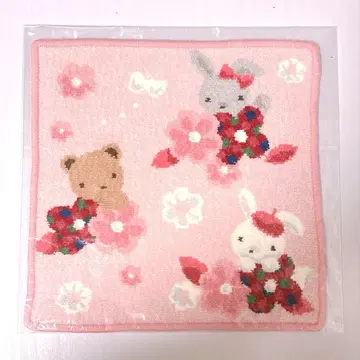 패밀리아 셔닐 직조 손수건