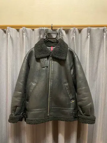 ALPHA B-3 페이크 문 자켓