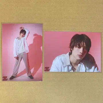 KENSHIN 우에무라 켄신 브로마이드 원엔 2장 세트