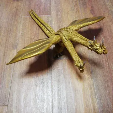 킹 기드라 2002 골드 삼두 드래곤 빅 사이즈