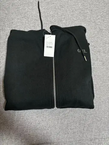 CLEL 블랙 후드티 S 사이즈