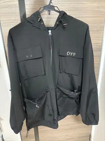 OY 나일론 자켓 조정 가능 후드