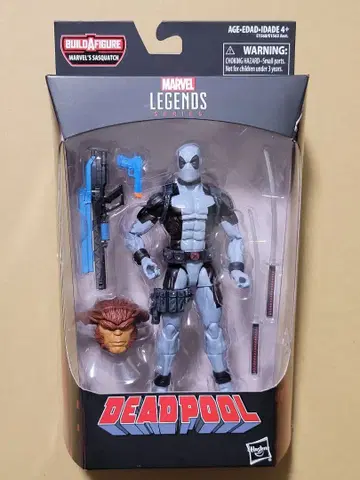 마블 레전드 X-MEN 데드풀 X포스 사스콰치 BAF