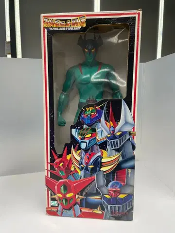 데빌맨 슈퍼로봇 열전 소프트 비닐 피규어 미사용